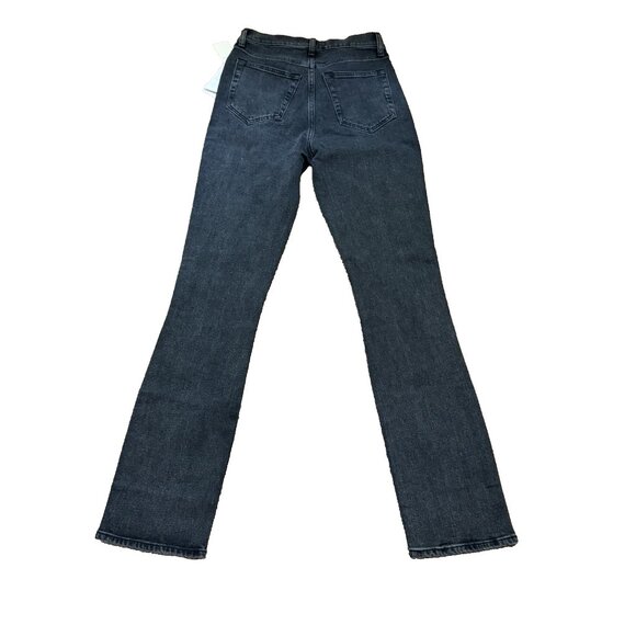 Abercrombie & Fitch Women's The 90's Slim Straight Ultra High-Rise Black Size 24 - Picture 10 of 10